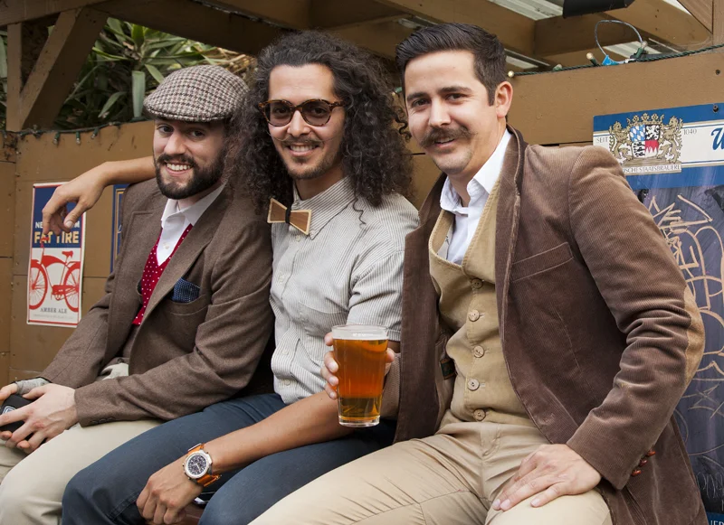 Handsome chaps Photo by Marc Ritzema