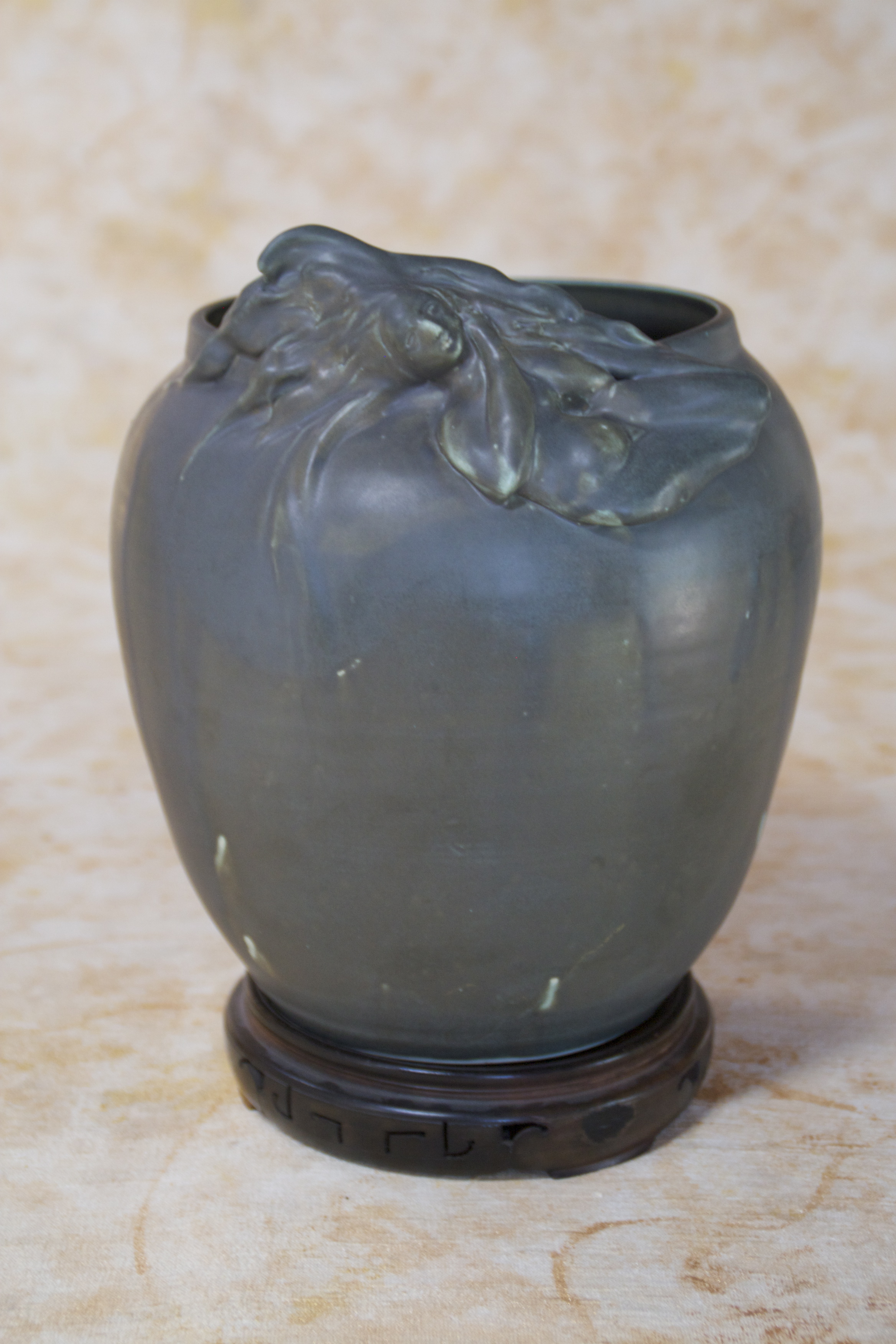 Reclining Woman Vase