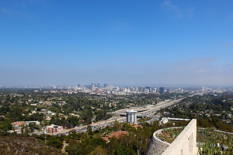 View from The Getty . Turns out there are lots of opportunities for great views in Los Angeles.