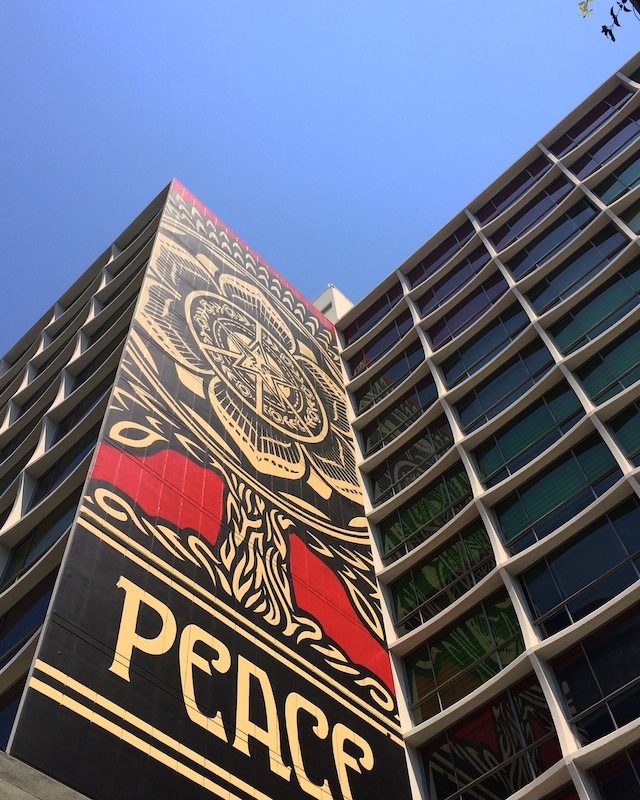 Shepard Fairey in Koreatown
