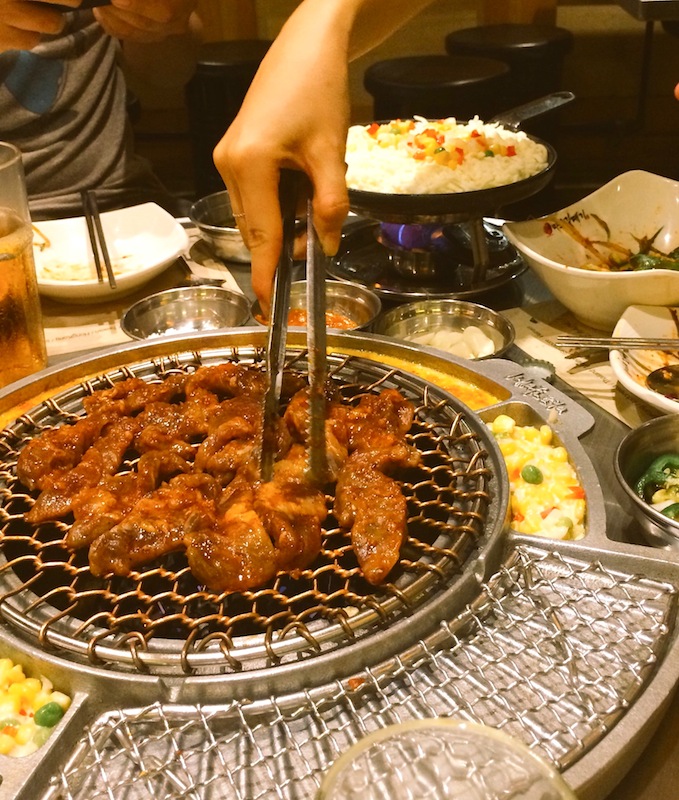 Korean barbecue! What a treat!