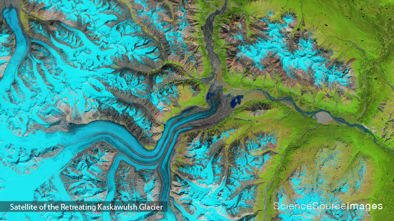 Retreating Glacier, Climate Change, Canada