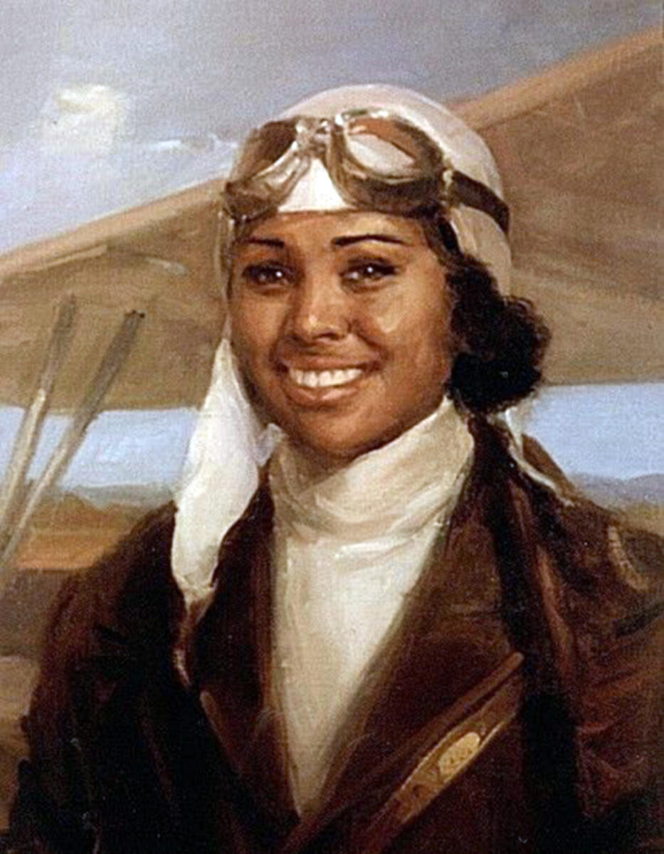 Black Female Aviator Bessie Coleman