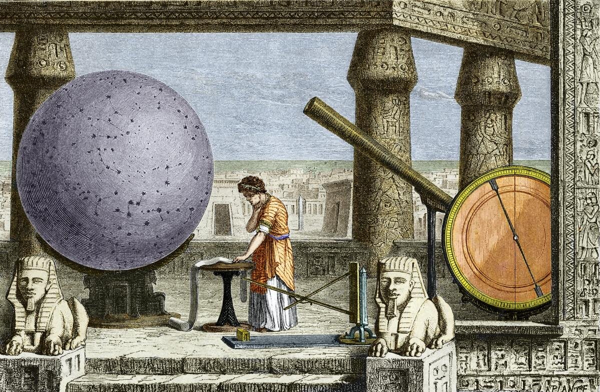 Ptolemy's observatory in Alexandria