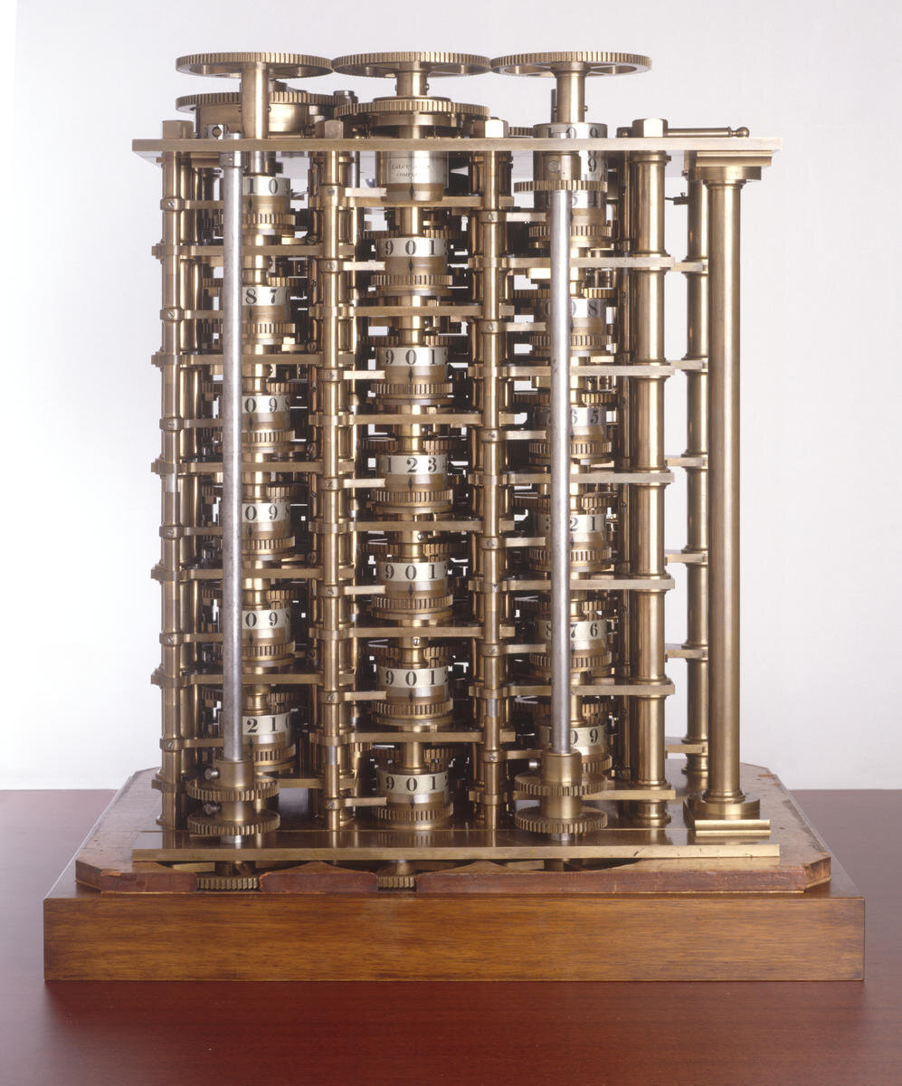 Charles Babbage Calculating Machine