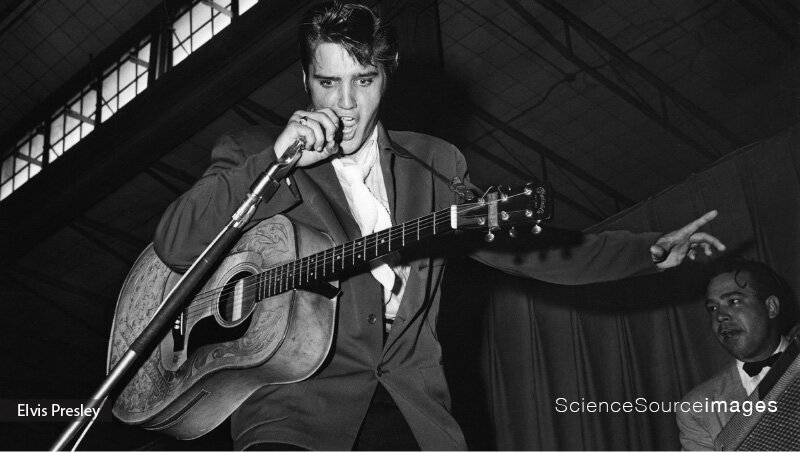Elvis Singing, 1956