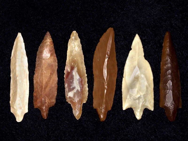 Neolithic Flint Arrowheads
