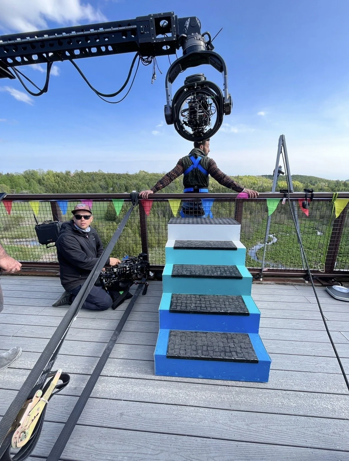 bungee jumping Hollywood Stunt Nick Steers