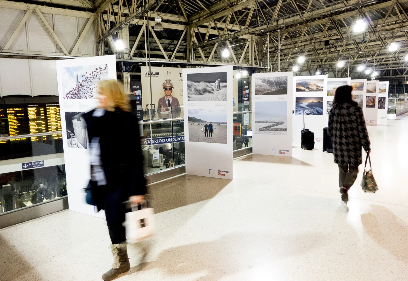 Final days TAV Exhibition at London Waterloo
