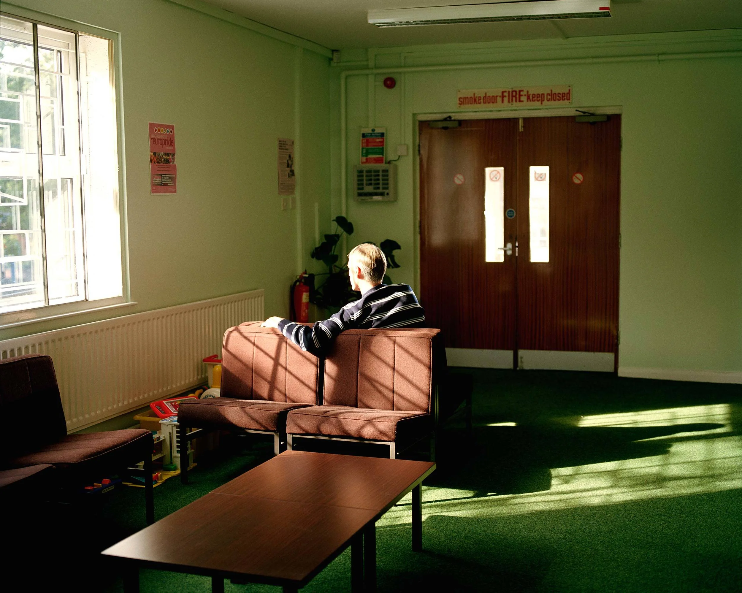 ex prisoner at parole centre manchester england