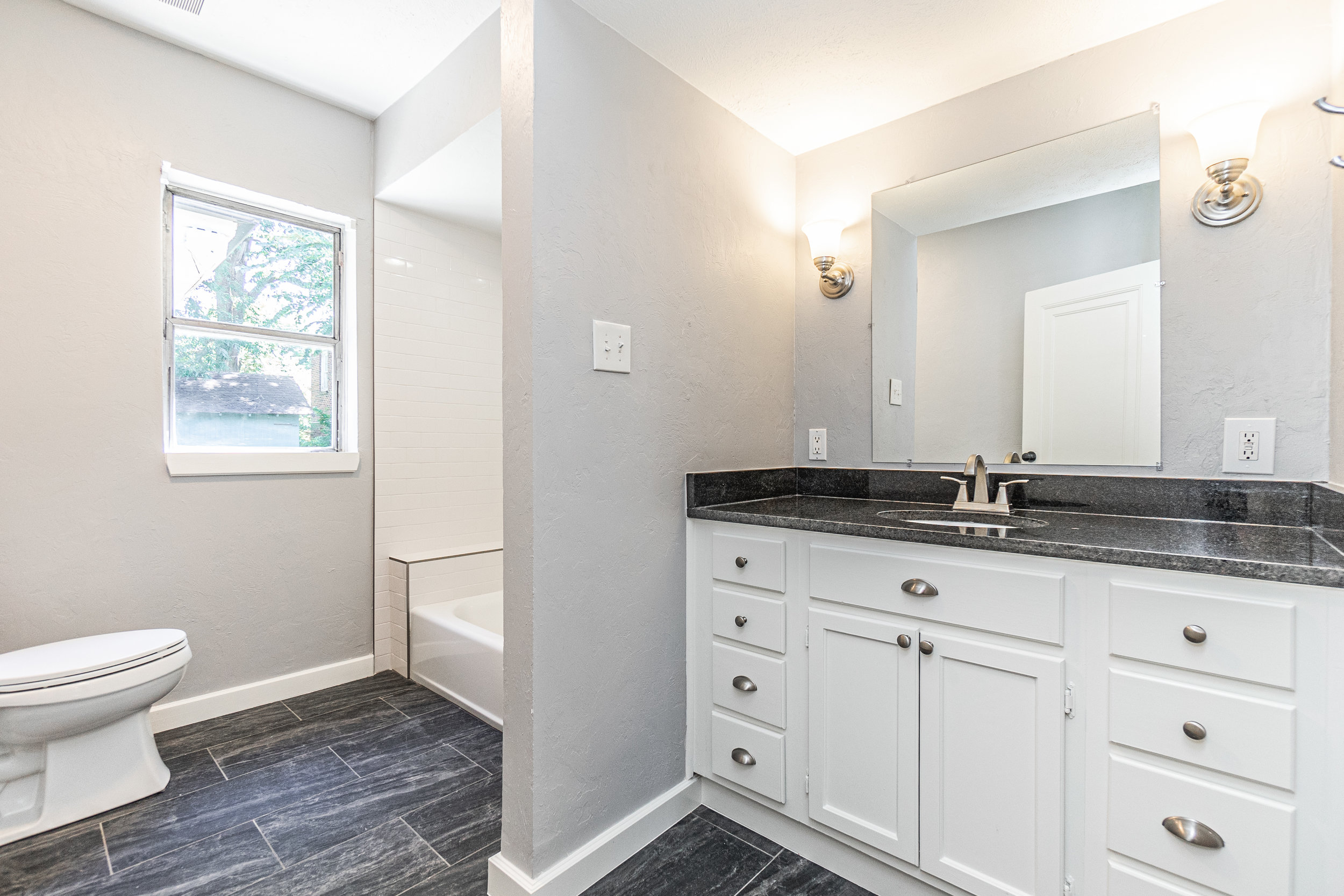 Hall bath