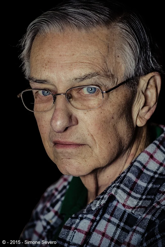 George agreed in being my portrait of the day on the spot, when somebody else did not show up. I asked him to tell me a little&nbsp;about himself and he said he is retired, he loves baseball, he also loves bagels - he goes to Einstein Bagel's all th…