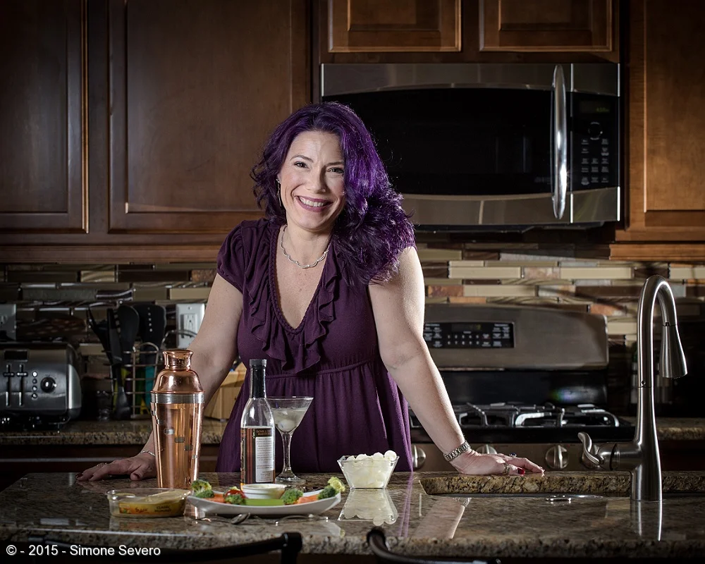 Mimi has a bubbly personality. We met once, for about five minutes and we scheduled her portrait right away.&nbsp;I knew nothing about her except she loves purple.&nbsp;We ended up anticipating her portrait about 3 weeks earlier because I was lucky …