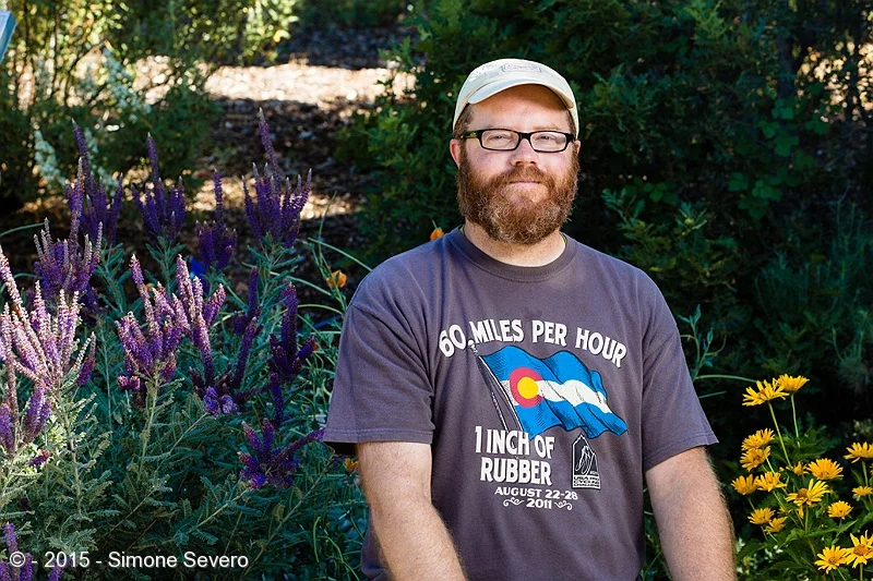 I met Brad&nbsp;when I was photographing flowers. He said he came from Monument to visit the gardens. He also likes photography, being flowers his favorite subject. We talked about the photography group and cameras, of course. He shoots with Sony, I…