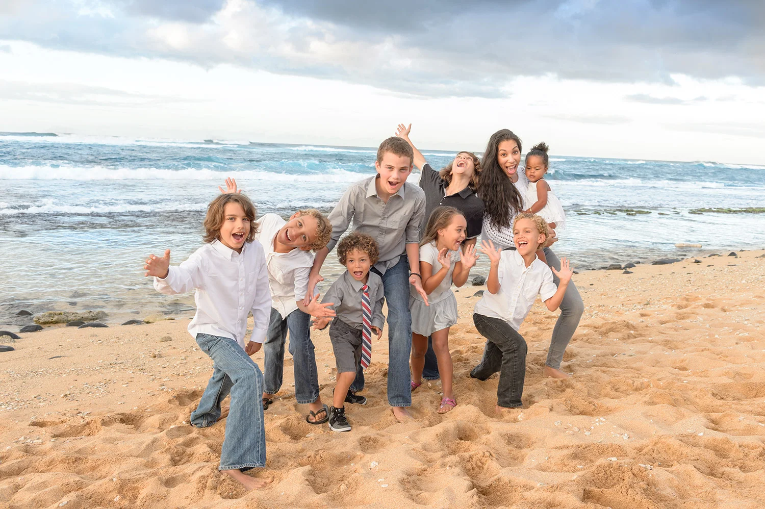 Family portraits that uniquely tell your families story. Services available in Portland Oregon & Maui Hawaii.