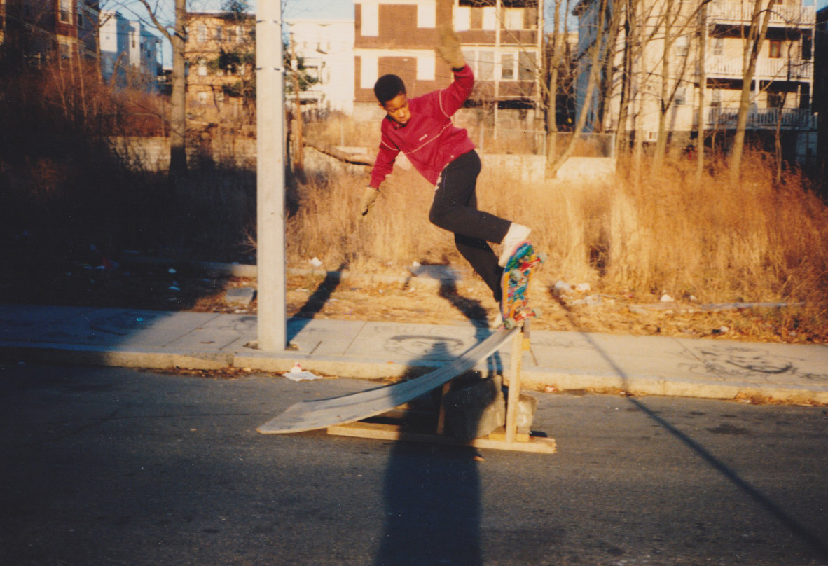   Pre-teen Jahmal, ripping in Boston before you could tie your shoes  