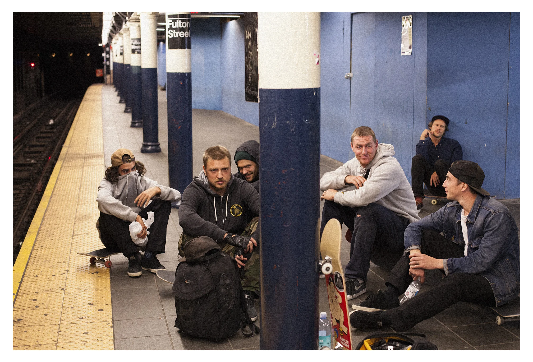Polar Crew-NYC SUbway Platform 2013