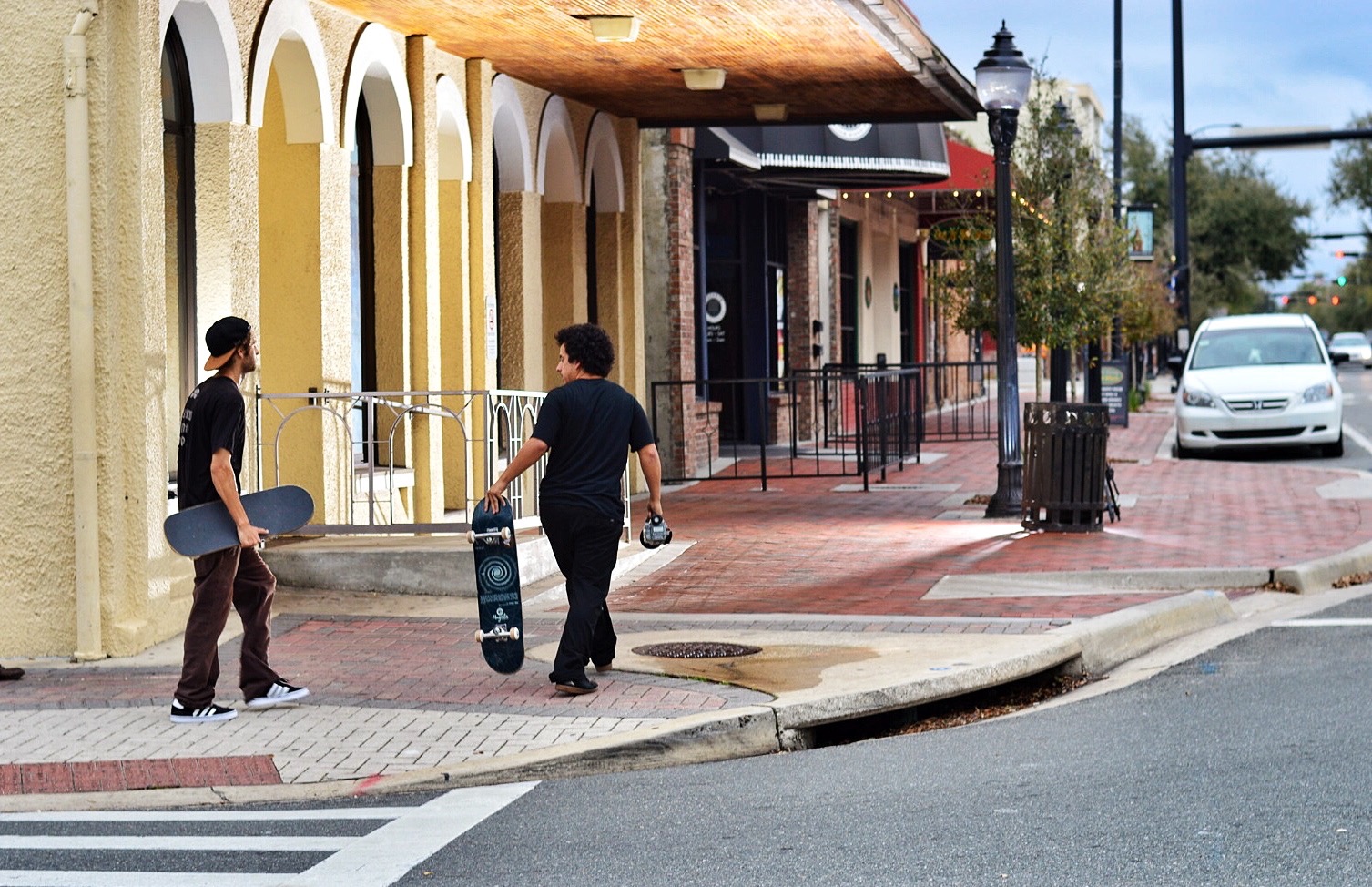Jimmy and Buggica out in the streets of Ybor City putting in the work for Mixtape3