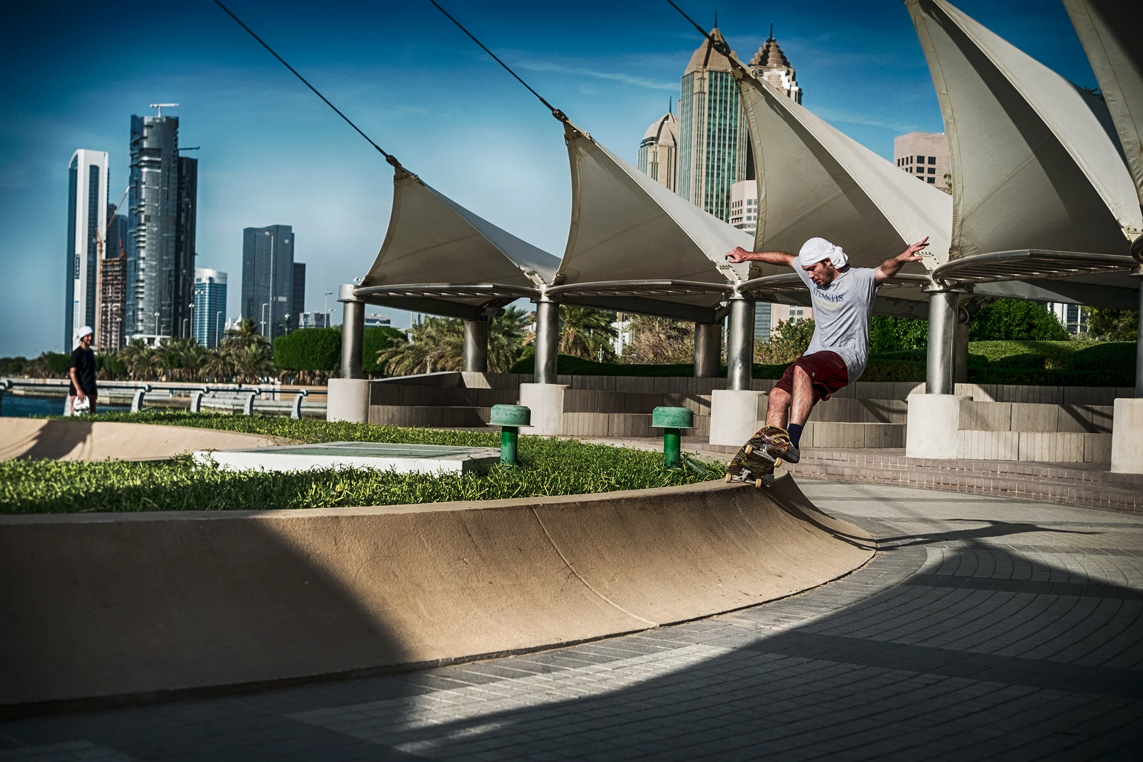 Josh 5-0's in Dubai. Photo Dave Manaud