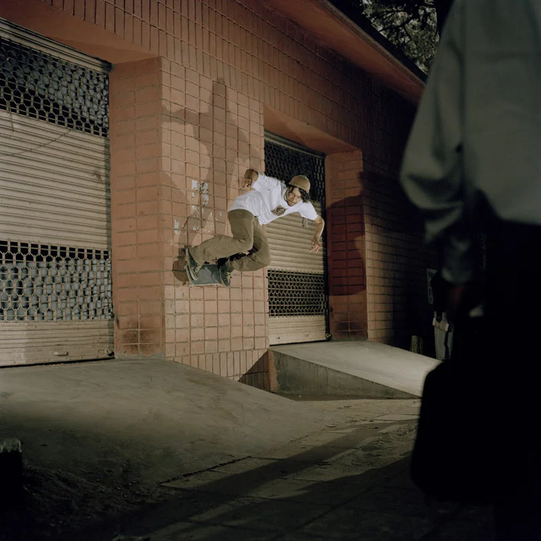 Wallride in Delhi, India. Photo by Josh Stewart