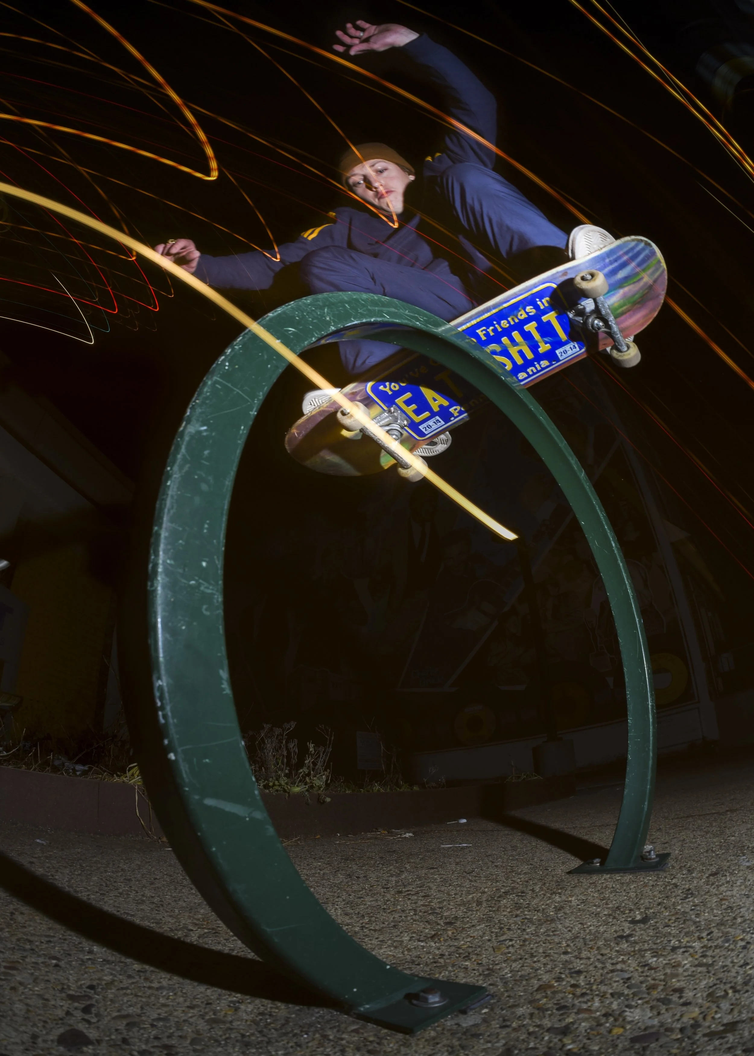 Frontside Lipslide: Photo by George Rose