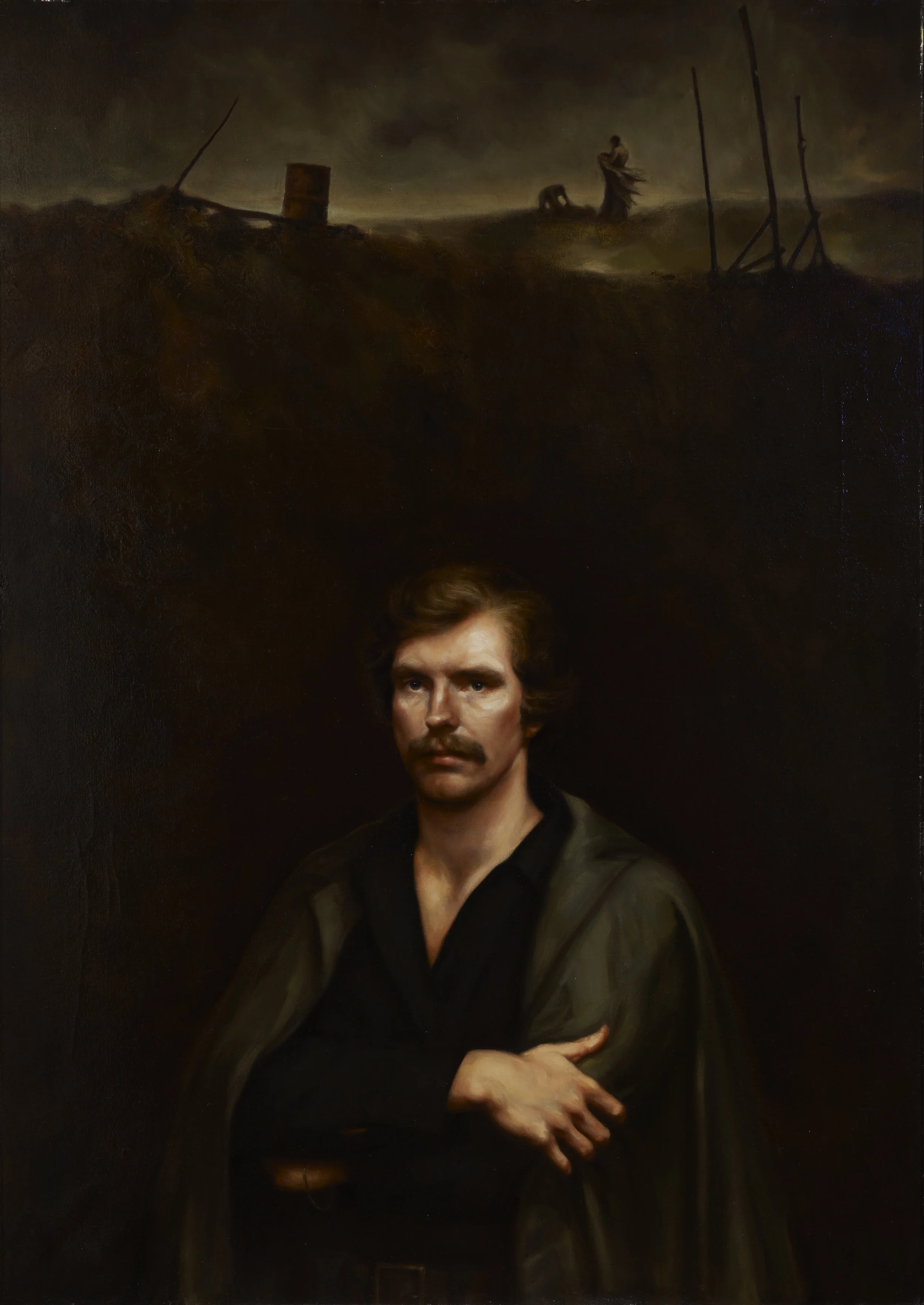 ("After Vietnam", Oil on Linen) 