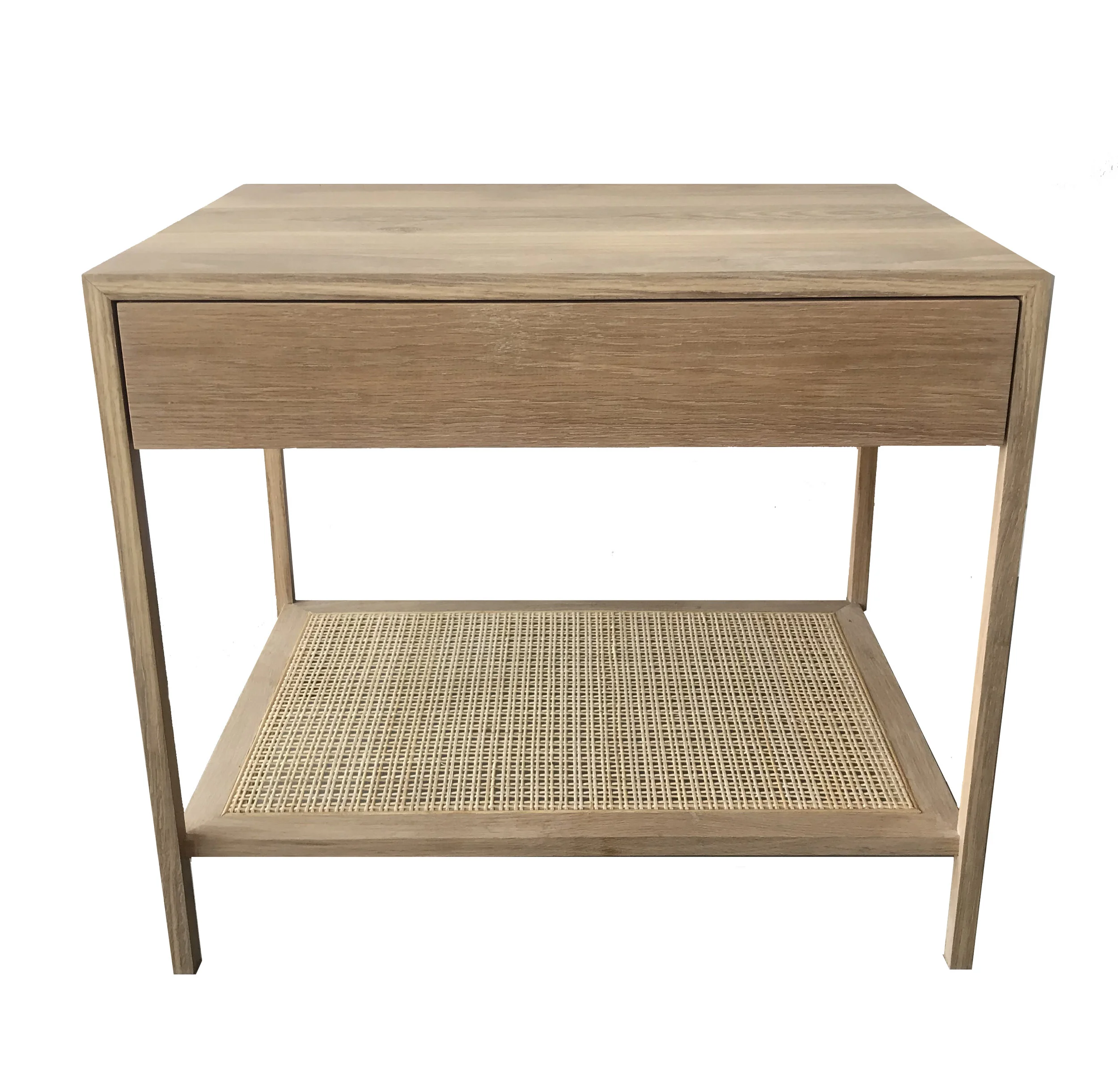 Davis Side Table With Cane Faithful Roots Davis Side Table With Cane Faithful
