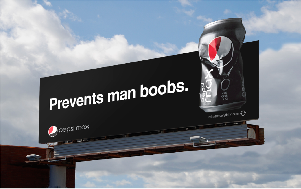 Pepsi Max "Man Boobs"