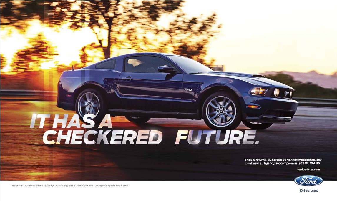 Mustang "Checkered Future"