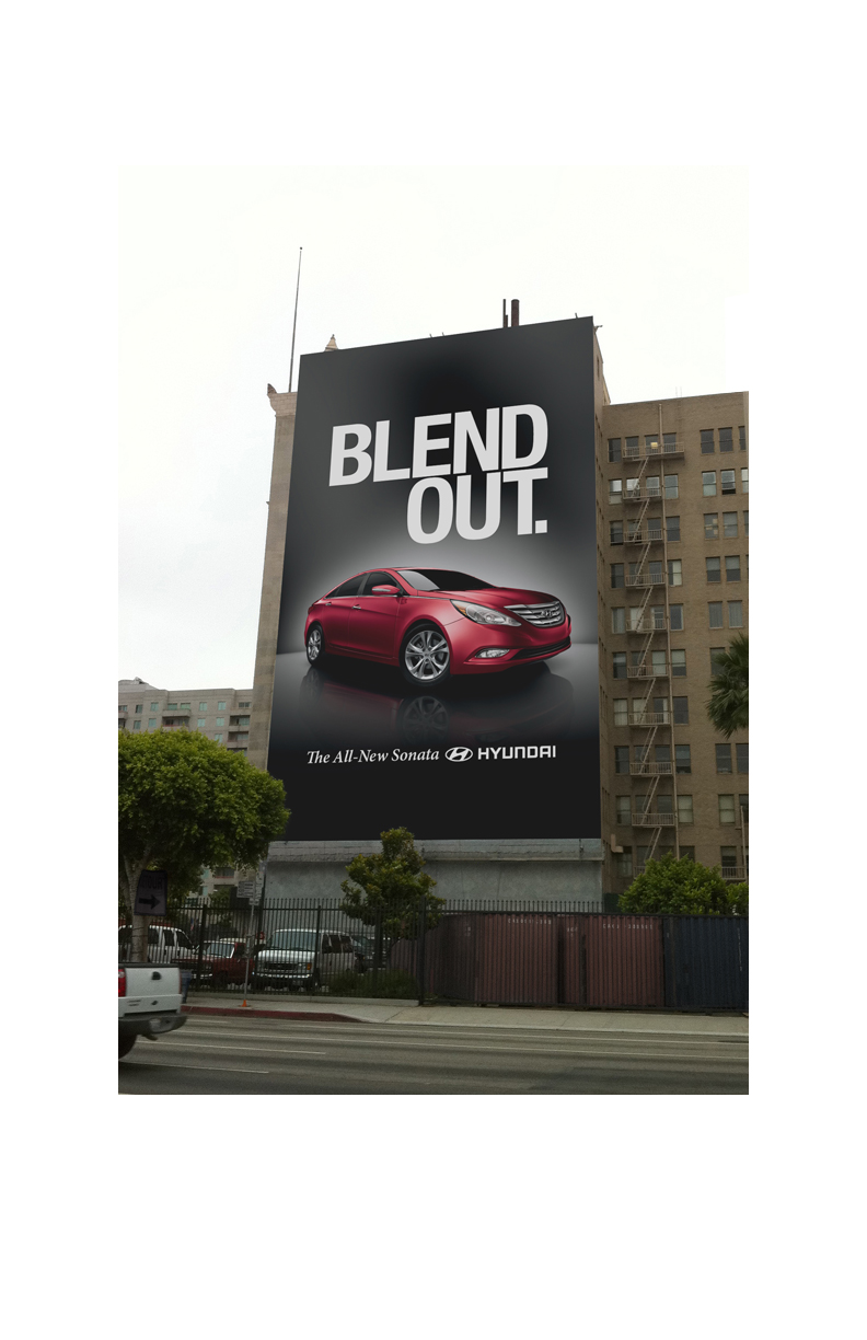 "Blend Out" Wall