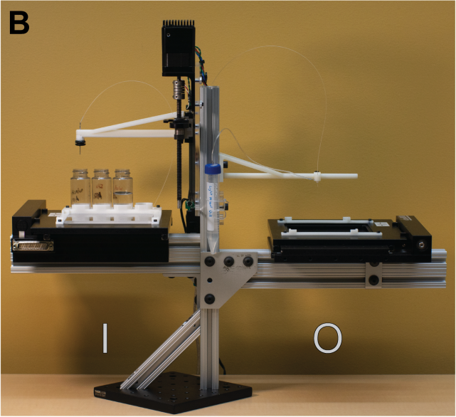   micrIO: An open-source autosampler and fraction collector for automated microfluidic input-output.    Longwell, S.A., &amp; Fordyce, P.M.   Lab on a Chip  (2019).  ( PDF ) ( web ) 