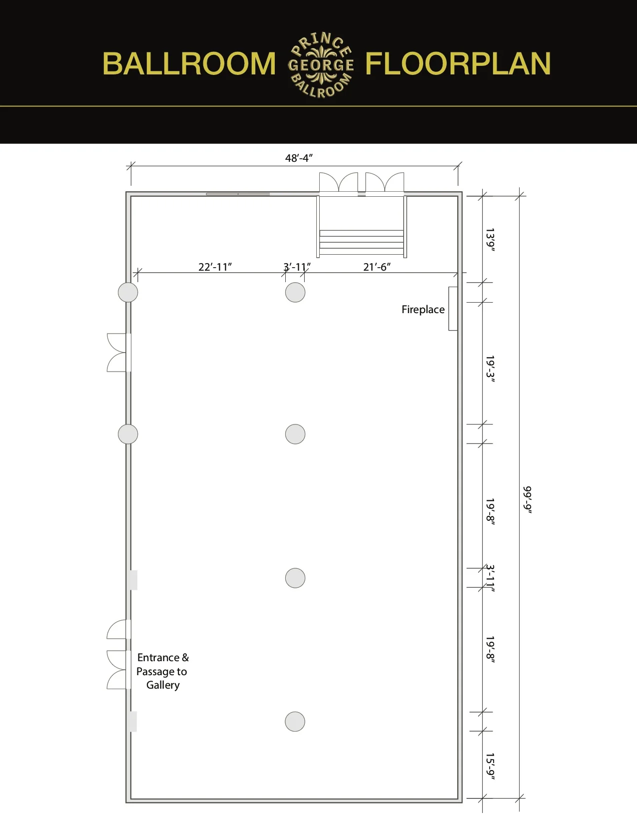 Layouts — The Prince Ballroom