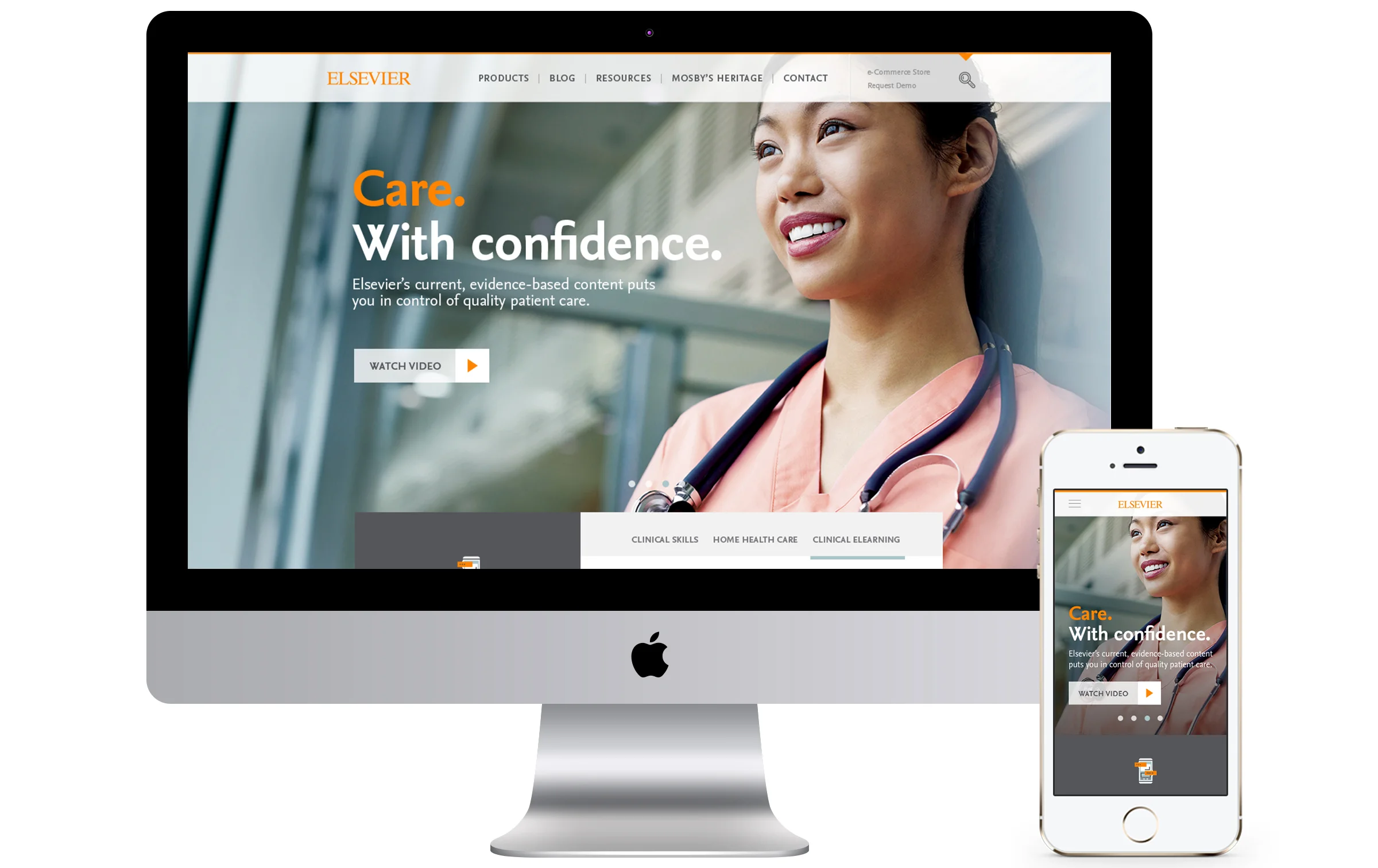 Responsive website