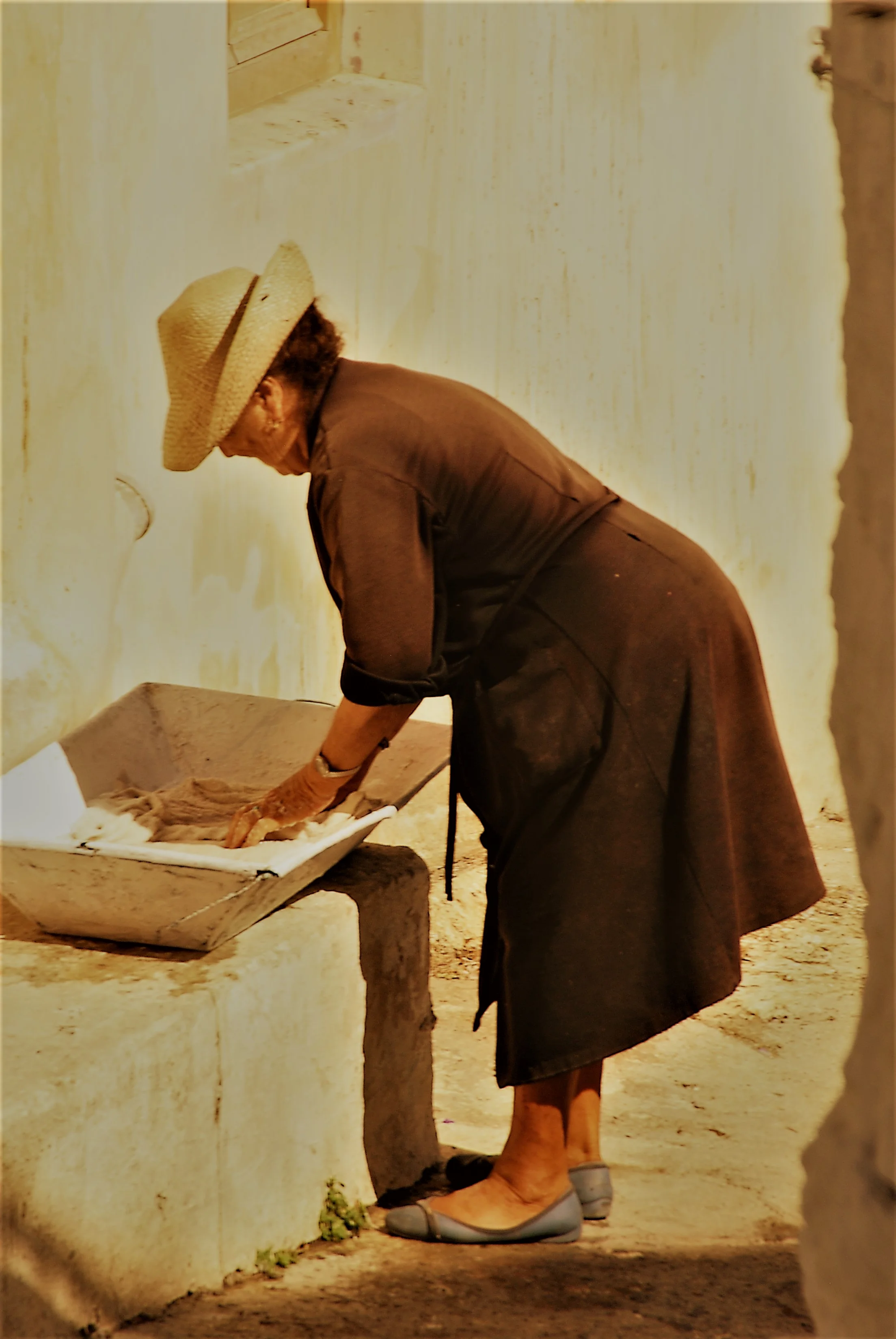 Mykonos Washer Woman, Photography