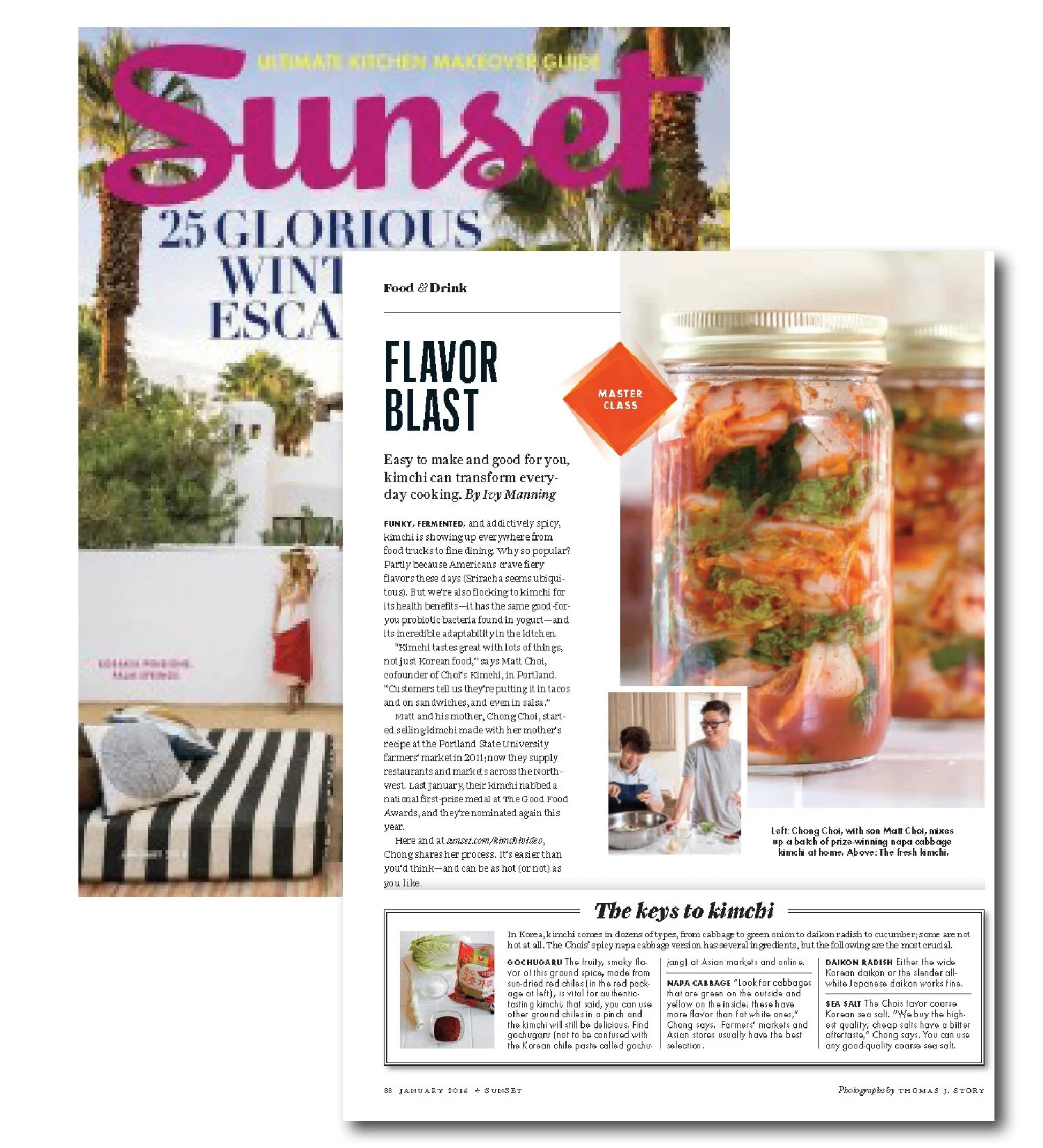 SUNSET MAGAZINE - JANUARY 2016