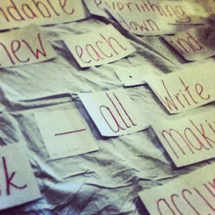 Sacred Space, and 2 Poems on Language