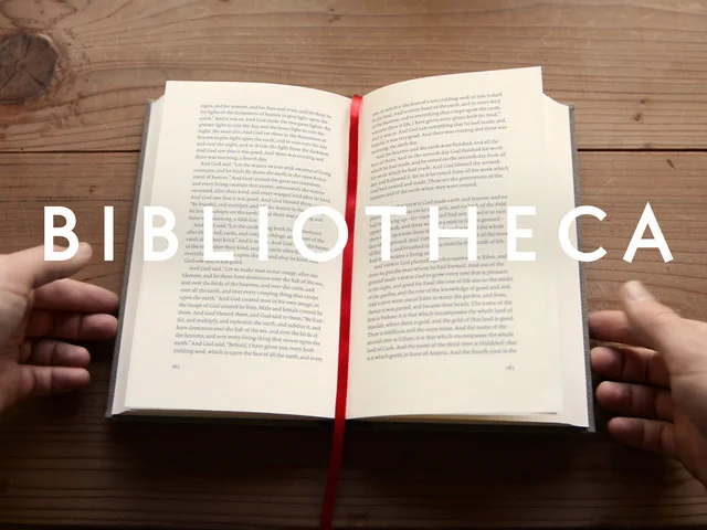 Support Bibliotheca: A Beautiful New Bible Reading Experience on Kickstarter
