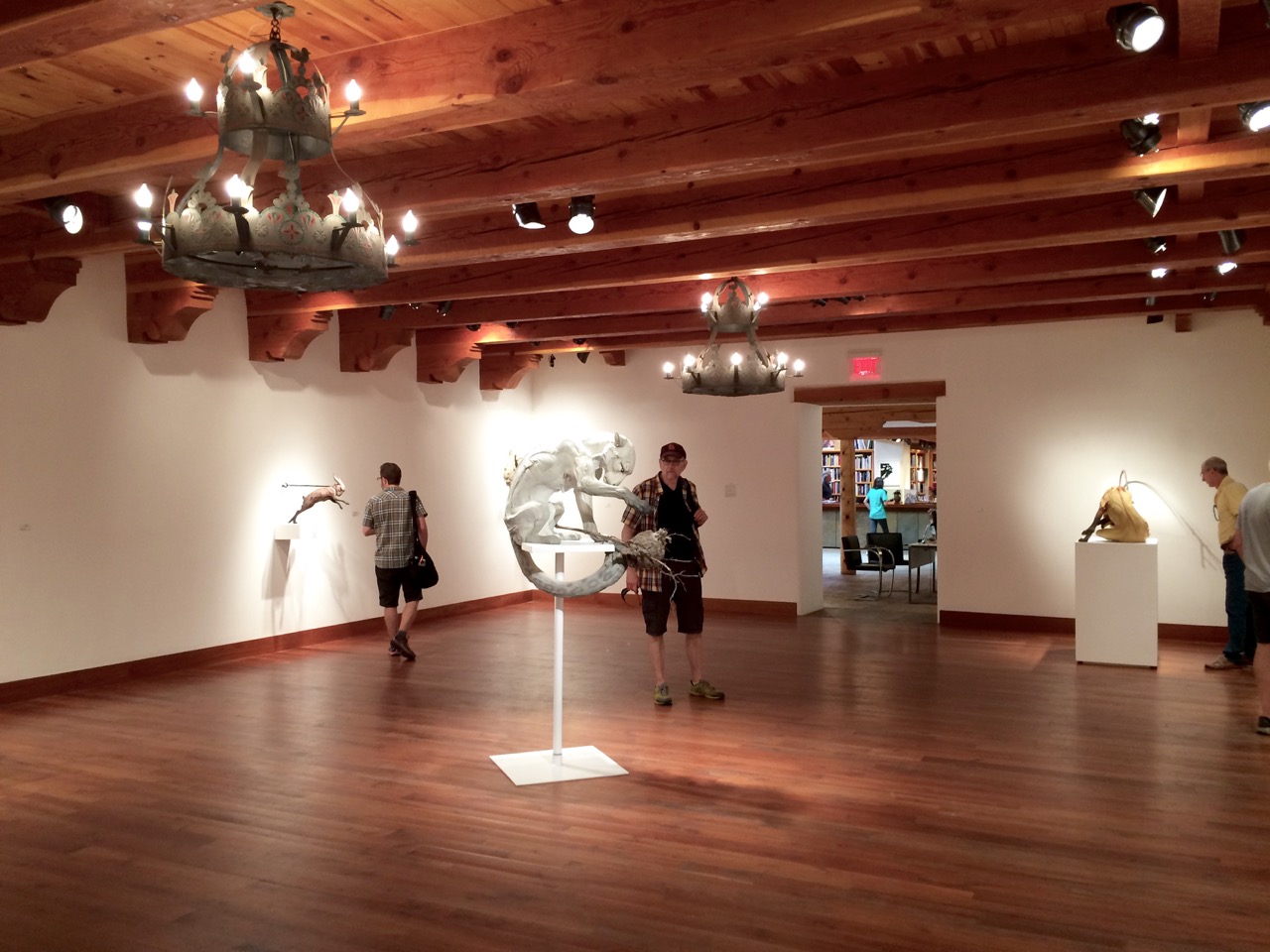Gallery hopping