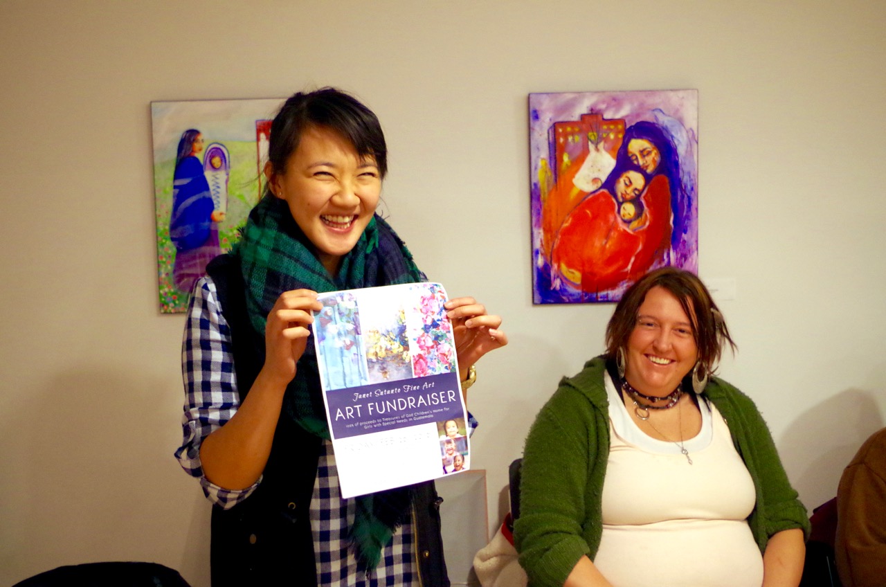 Janet Sutanto promotes!