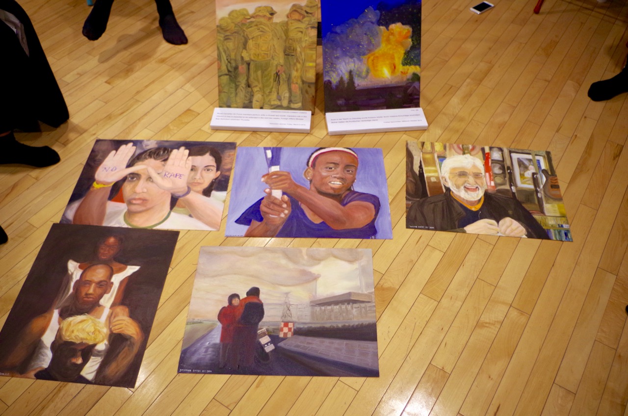 Josefine paints more news