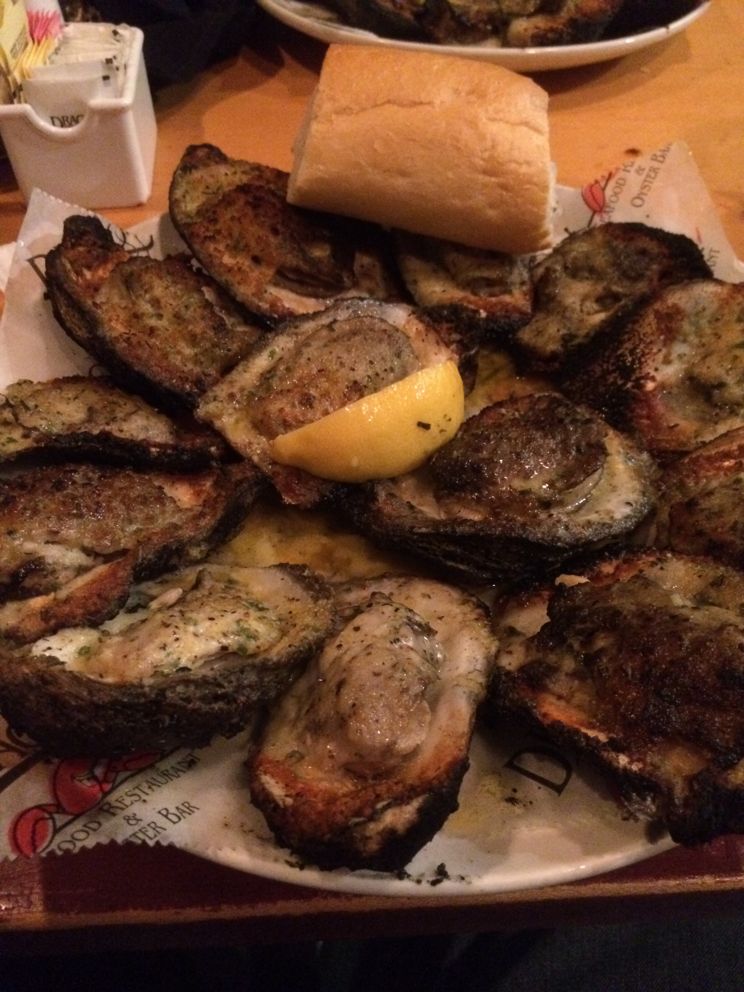 Oysters from Drago's