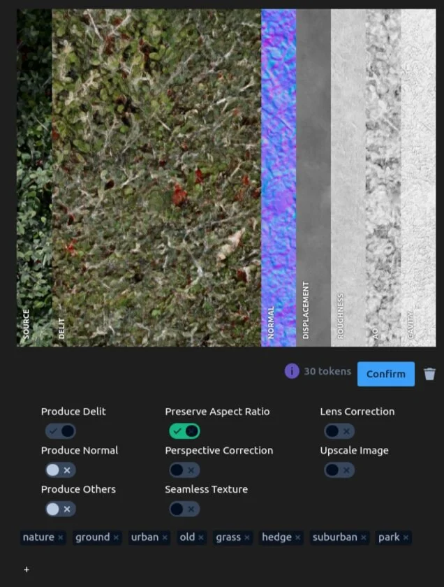 You can choose to only use Delit and enable Preserve Aspect Ratio. Useful for hotswaping images for delighting of photogrammetry. We will streamline this function very soon for bulk image processing.