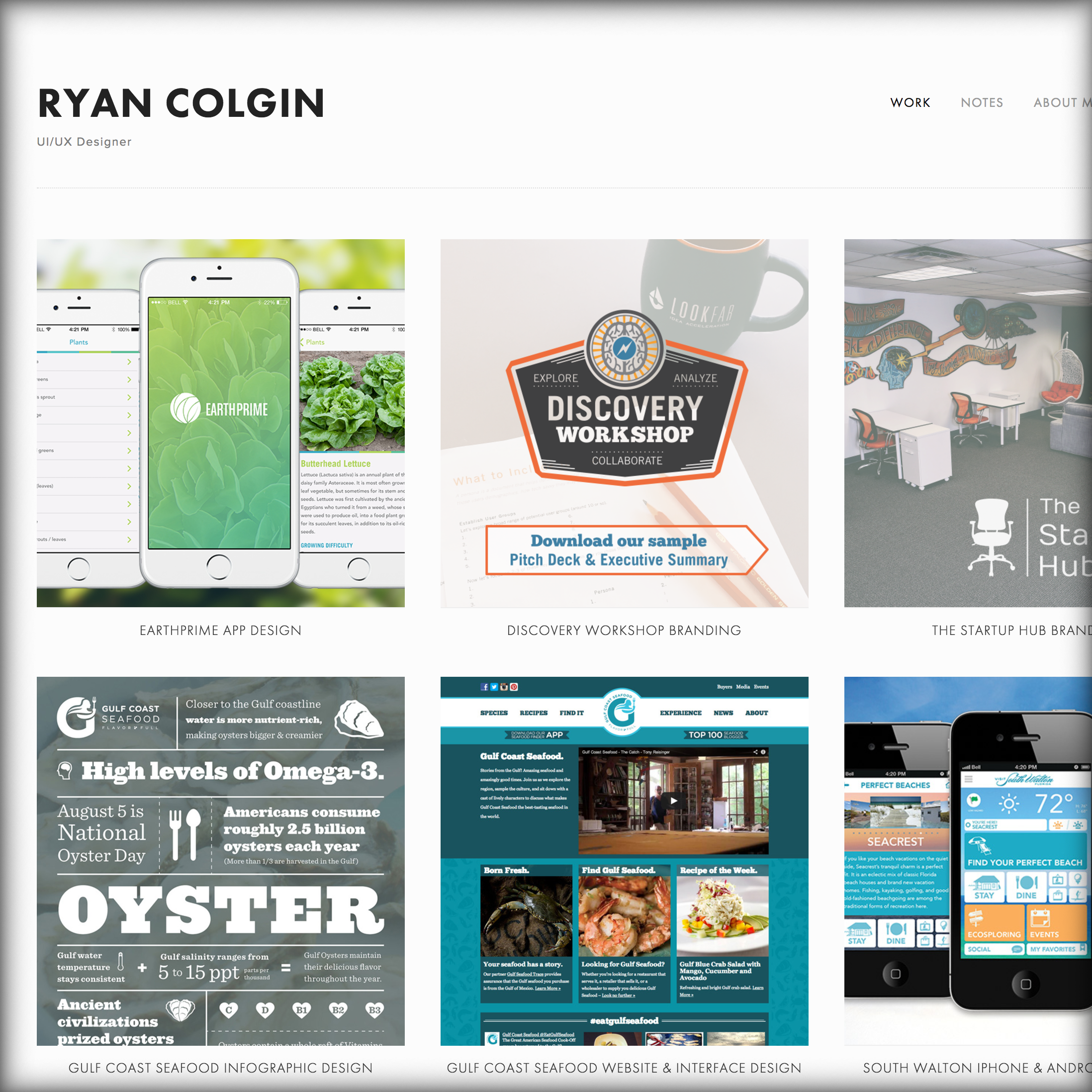 www.RyanColgin.com Ryan Colgin UI/UX Designer New Orleans, LA