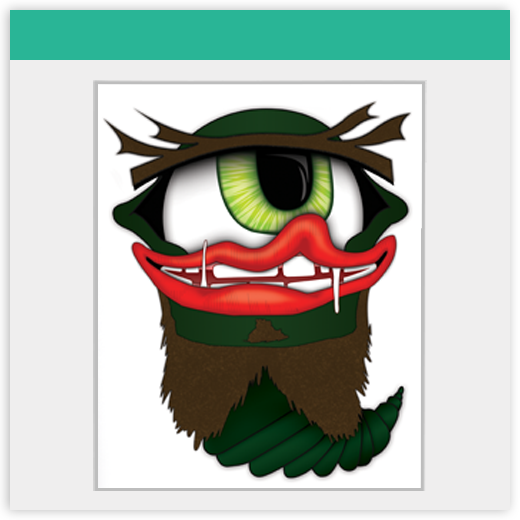 Doodle Monster: Elvis Lip