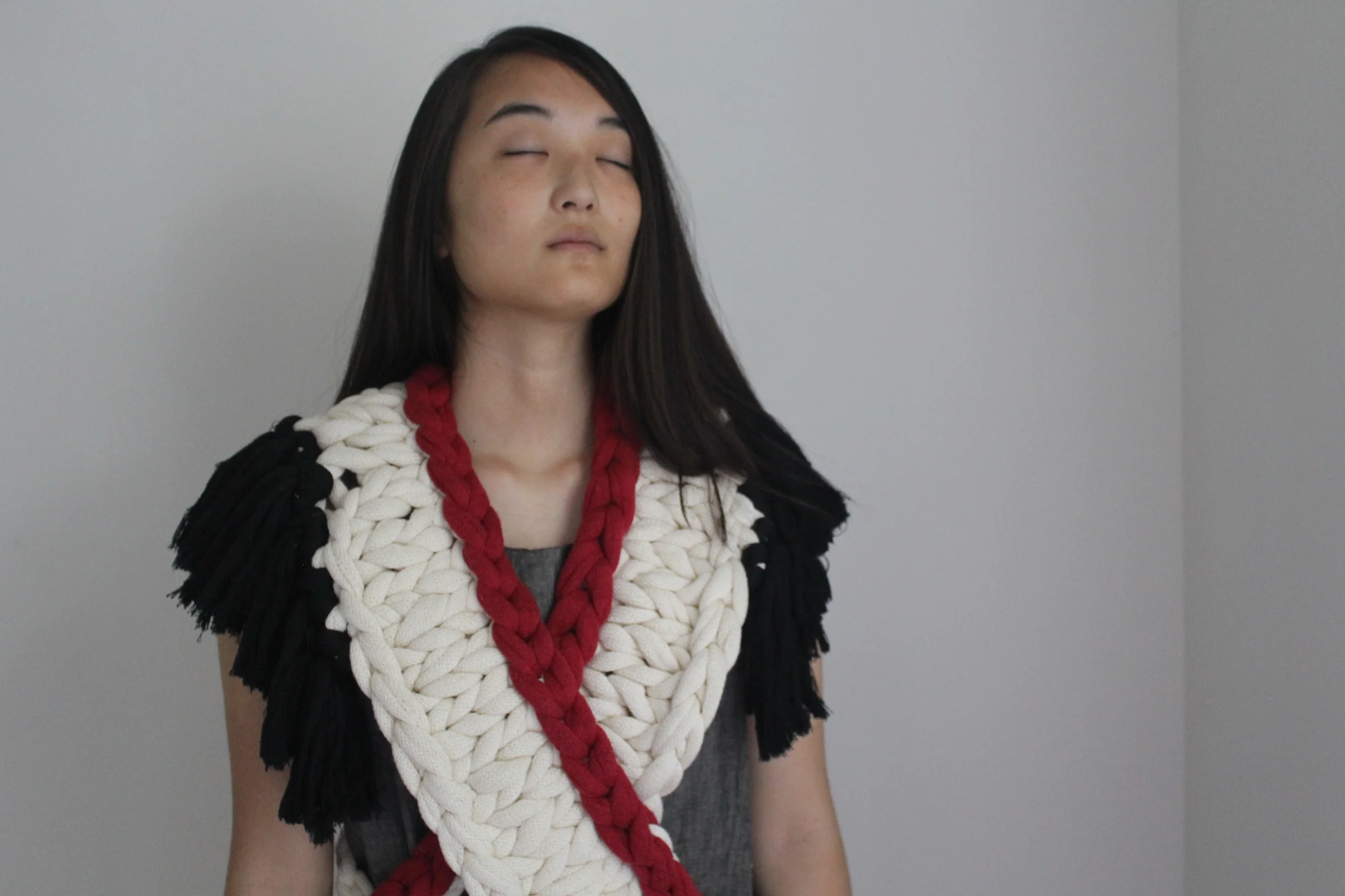 detail of Ceremonial Look #1