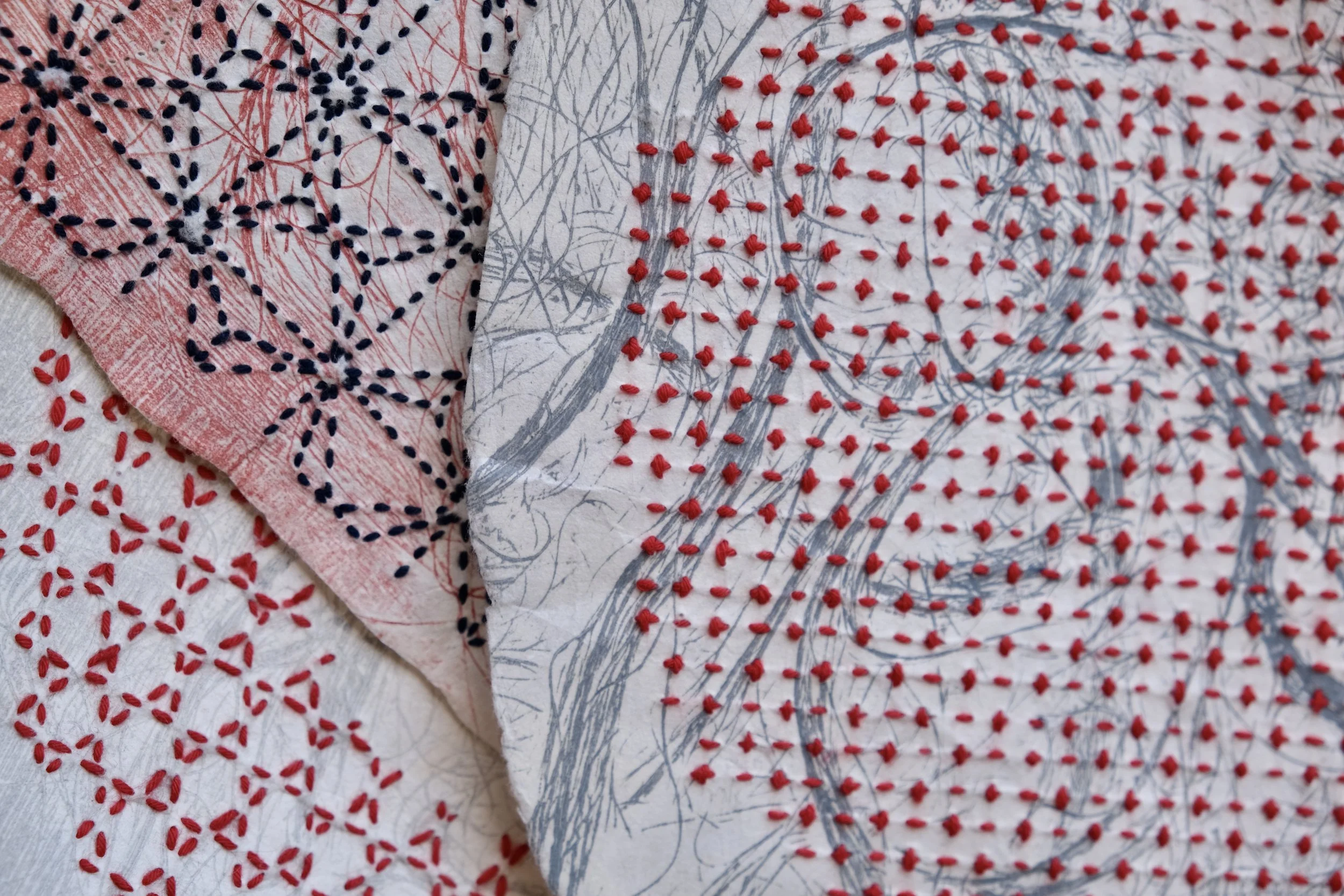 detail of storm, the only one, and full moon #4 (right to left)