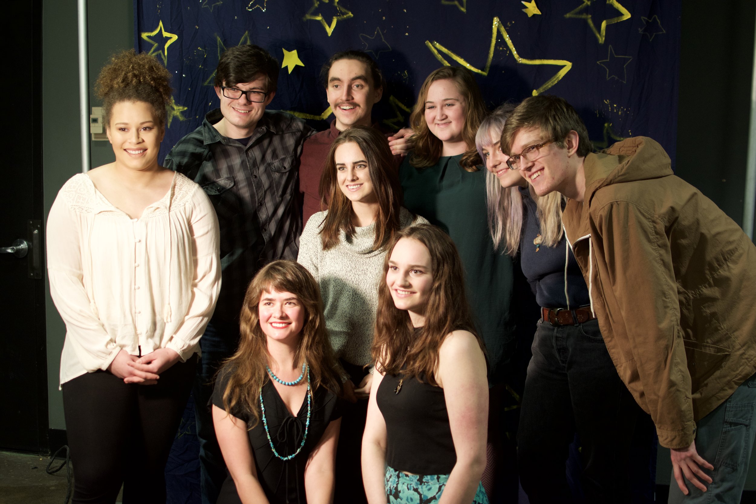 At the Stars of Our Halls photo booth.