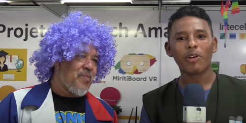 Estande da Inteceleri da Feira do Livro 2022