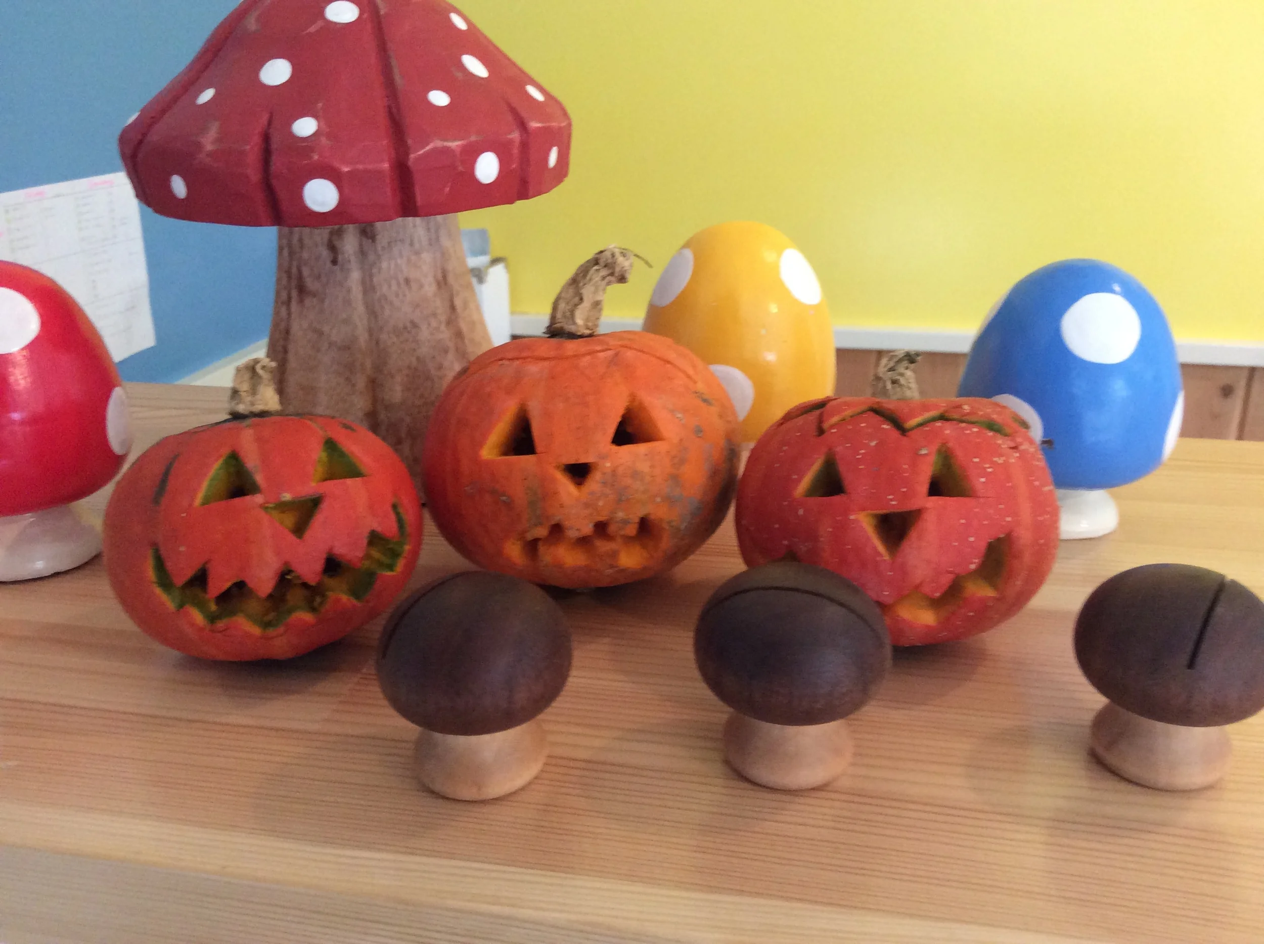 ☆ハロウィーンの飾りつけ☆