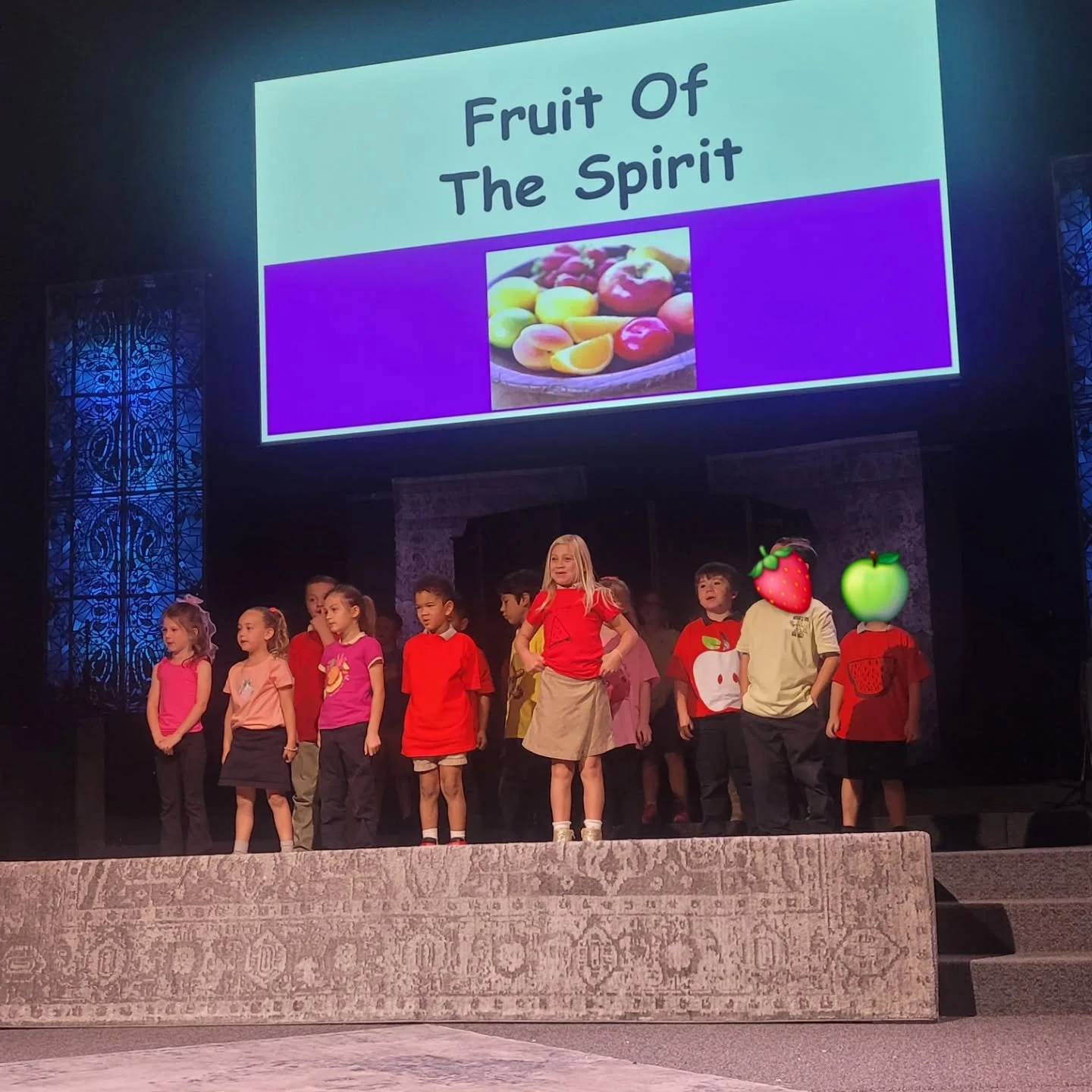 Our 1st graders taught us all about the Fruit of the Spirit during their Chapel performance!!!

#fruitofspirit #privateschool #1stgrade